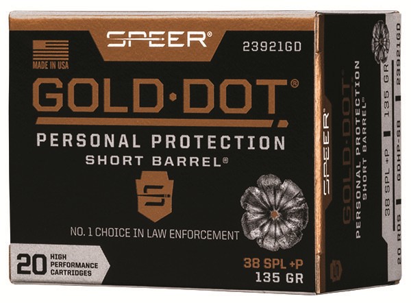 SPEER 23921GD 38+P 135GDH 20 - Win Repeating Arms Promotion